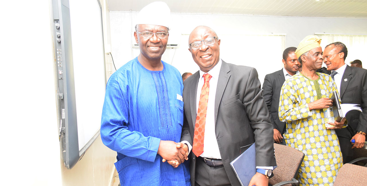 CPEEL Director Prof Adenikinju, Prof Iledare, Prof Iwayemi