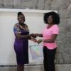 PRESENTATION OF GIFT TO NONSO THE VISITING STUDENT