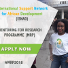 ISNAD-Africa Call for Application: Mentoring for Research Programme