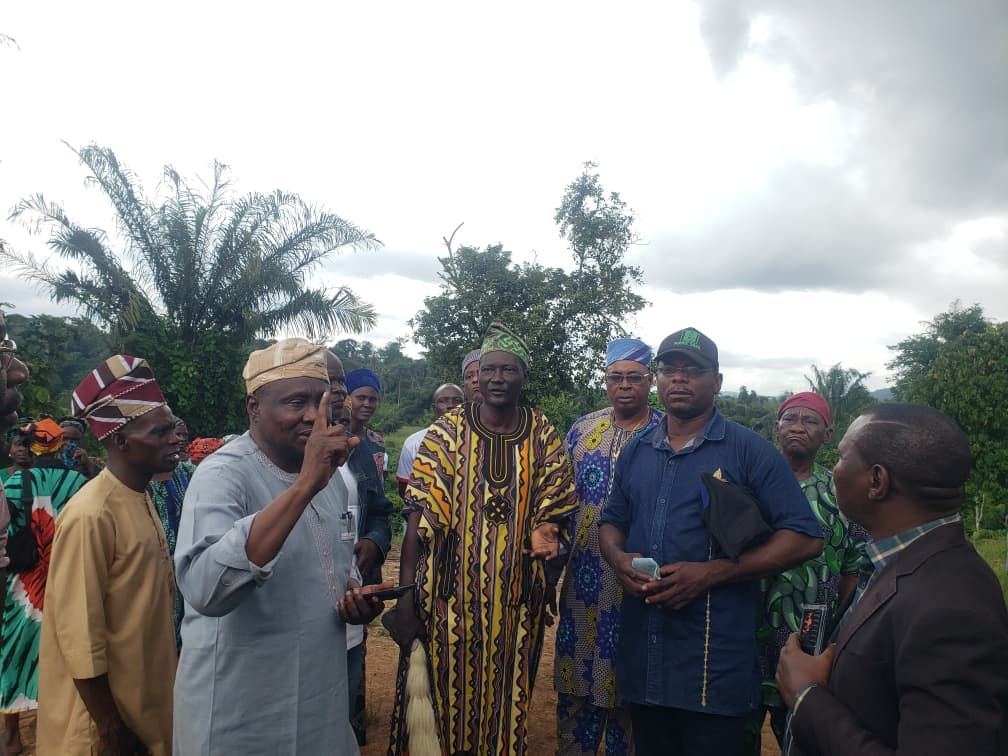 An implementation planning meeting on cocoa rehabilitation, and to advance improved cocoa production, establish a community nursery, and strengthen pathways for sustainable agricultural development.