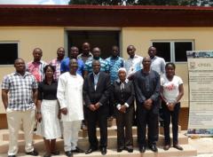 ENGR. AKINLAWON OF CHEVRON AT THE CENTRE